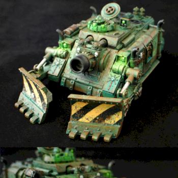 40K Mariners Blight Chaos Vindicator by LuckyNo.5