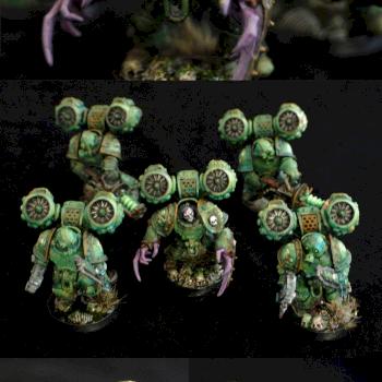 40K Mariners Blight Chaos Raptors by LuckyNo.5