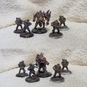 Mechaniks of Khador by shiza