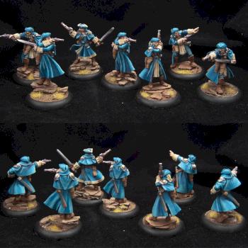 Cygnar - Arcane Tempest Gun Mages by Fafel