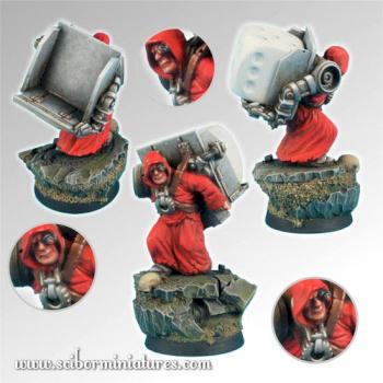 Dice Bearer - promo miniature from Scibor by Scibor