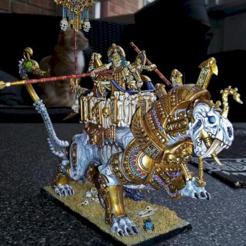 Khemrian Warsphynx by arykah