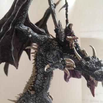 Elspeth von Draken on Carmine dragon by Tweety