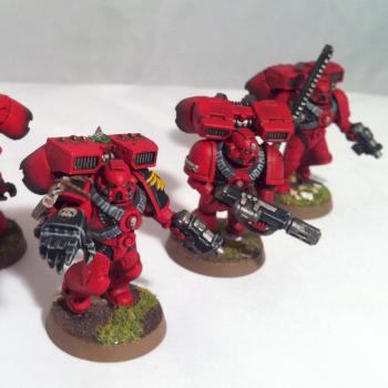 Blood Angels Assault Squad by brainless