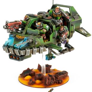 Space Marine Land Speeder Storm by MaybugM