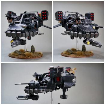 Ravenwing Landspeeder by severen76