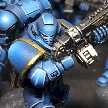 SPACE MARINES VETERANS by Eselri