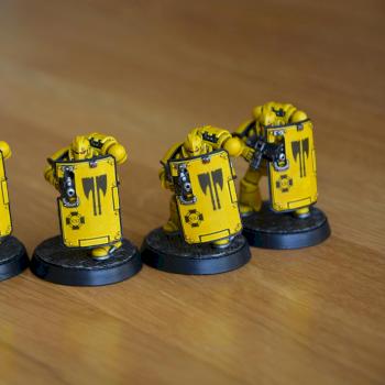 Imperial Fist Legion Breachers by Abhoras
