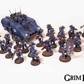 Ultramarines Primaris Force by Grim Factorum