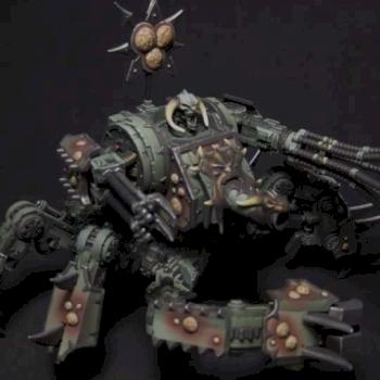 Chaos Nurgle defiler by Enrique López Valladares