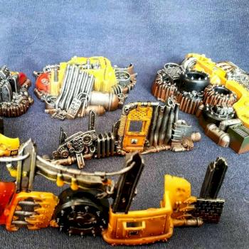 Ork Speed freeks barricades by dogparry