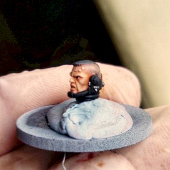 Primaris Space Marine Lieutenant (face only) by Dr-drybrush