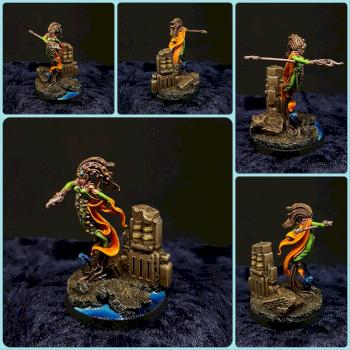 Wood Elf Mage by Saintbolter