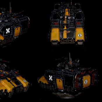 Imperial Fist Repulsor by Dr. Stalin