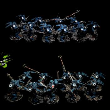 Warhammer 40K Ultramarines Primaris Reivers by CroWarGamePainting