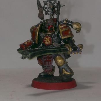 Skander Morrow, Heretic Champion of the Iron Brotherhood by OgrePie
