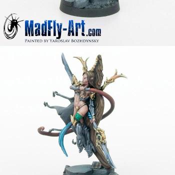Shiveryah, Sorceress by MadFlyArtStudio