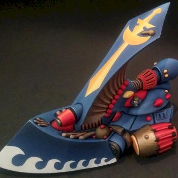 Armorcast Wave serpent by Enrique López Valladares