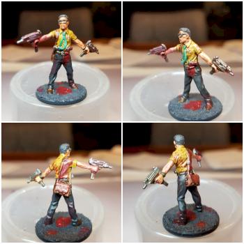 Doug Zombicide Season 1 Surviver Collage by Pobäck