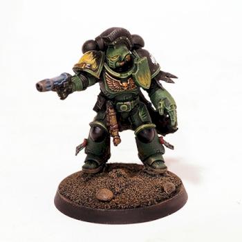 Salamander Primaris Captain by Grim Factorum