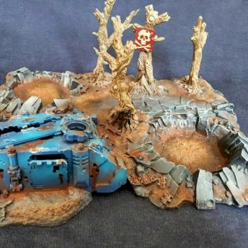 Warhammer 40k battlescape by dogparry