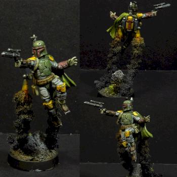 Boba fett from Star Wars legion by Alex Vulfhart
