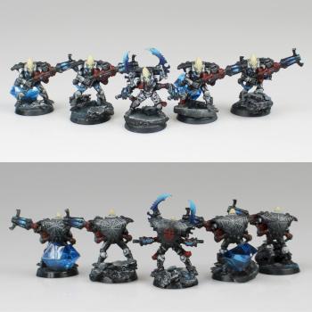 Eldar Warp Spiders by Just Paint It