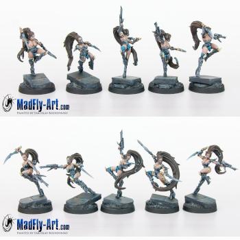 Blood Vestals Troops by MadFlyArtStudio