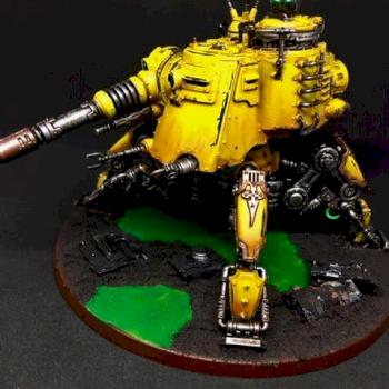 ONAGER DUNECRAWLER ADEPTUS MECHANICUS by juanlurockerman