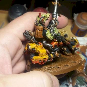 Ork Warbiker by dogparry