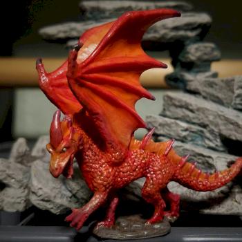 Young Fire Dragon by DirtyPaws