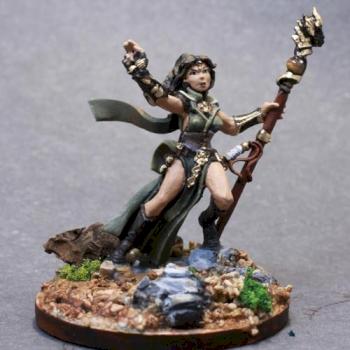 Reaper Andriessa, Female Wizard by superbug983