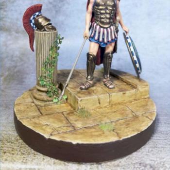 Athenian hoplite by Veghist