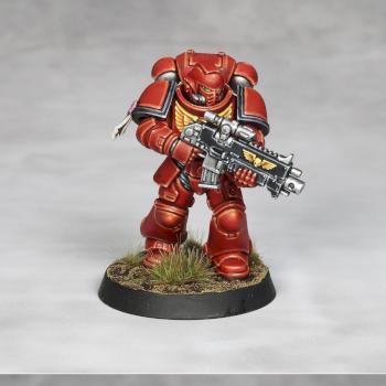 Blood Angels Intercessor by El Guardian