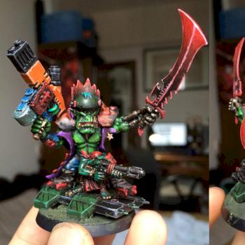 Ork loota warboss nobz captain by slannn