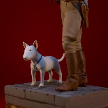 GENERAL “GEORGE S. PATTON” & WILLIE W/BASE by Bonebor