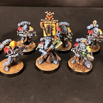 Spacewolves Spacemarine Warhammer 40000 Citadel Games Workshop by IreMoon