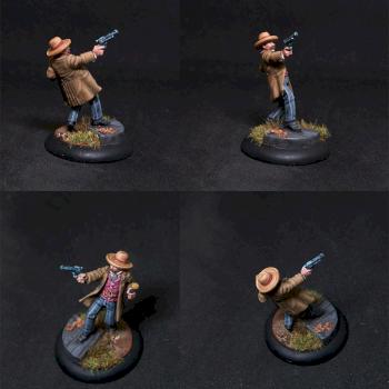 Far West Virgil Earp, Wyatt's brother by belminiart