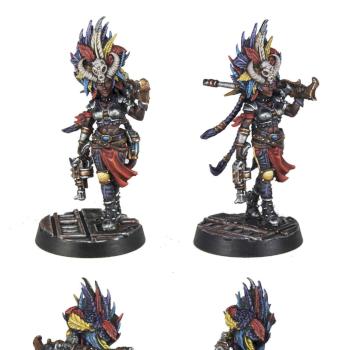 Kria the Huntress, House Escher Bounty Hunter by Arkaan