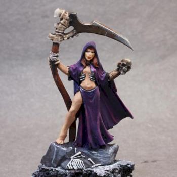 Reaper Female Necromancer by superbug983