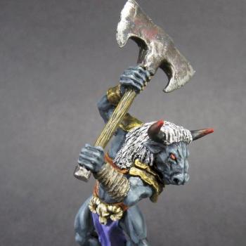Minotaur, Bears Head Miniatures by mikecarrero