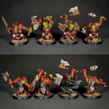 Warhammer Underworlds Nightvault Age of Sigmar AoS Ironskulls Boyz by Green_Brush