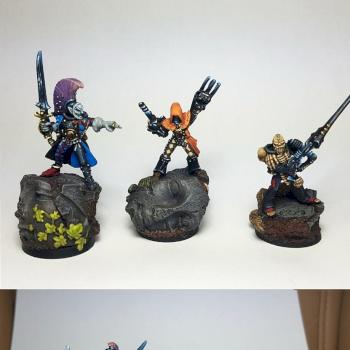 Eldar Harlequins by Bear