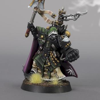 Dark Angels Interrogator-Chaplain by gilotinx