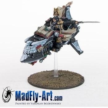 Sammael, Master of the Ravenwing by MadFlyArtStudio
