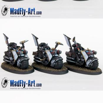 Ravenwing Black Knights by MadFlyArtStudio