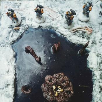 Diorama Space Wolves by Zyablinka