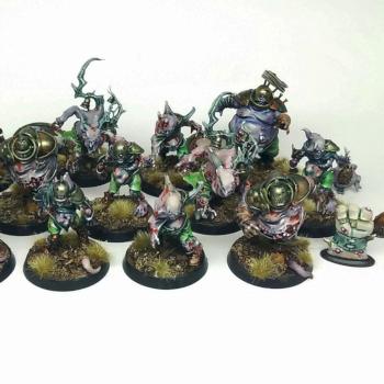 Nurgle's Rotters Blood Bowl by Jambot