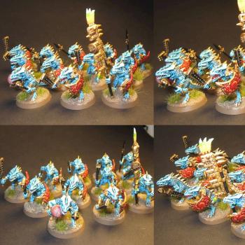 Seraphon Unit by El_Pippo
