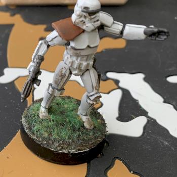 Stormtrooper Commander from the Star Wars Legion by Jay-D